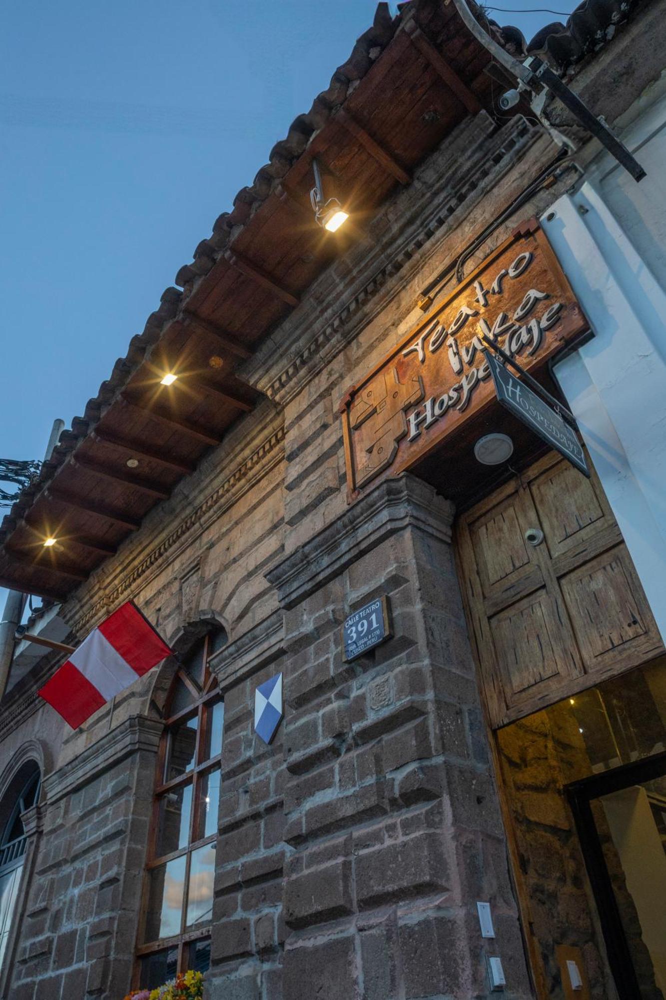 Hostal Teatro Inka Cuzco Zewnętrze zdjęcie